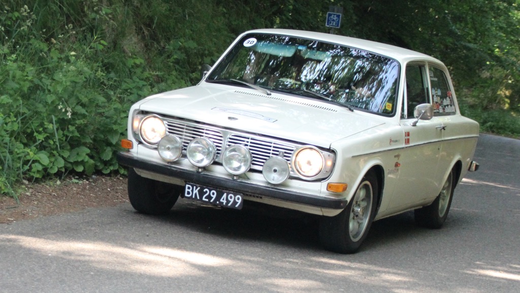 Henning og Else Friborg, Them, fører Expert klassen efter de første fire afdelinger er kørt. Her er ses de på ruten i 3. afdeling af mesterskabet.
(Foto: Bjarne Andersen, AAS)